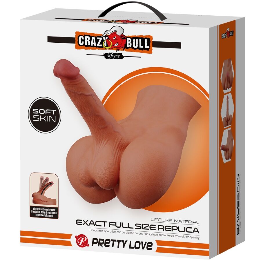CRAZY BULL – Rhyne Po-Masturbator, biegbar