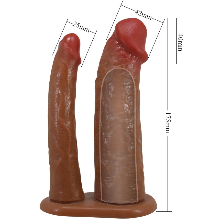 Pretty Love Keaven – Universeller Harness-Slip mit Doppeldildo