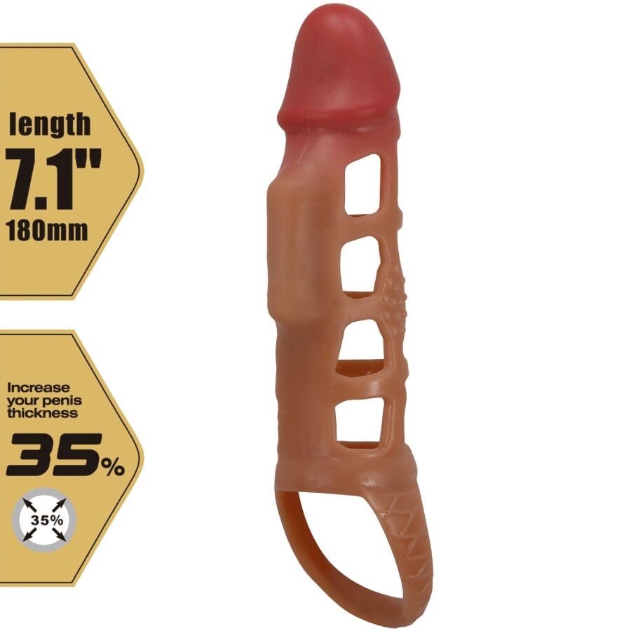 PRETTY LOVE – PRESTON VIBRANTE GUAINA PER PENE 18 CM