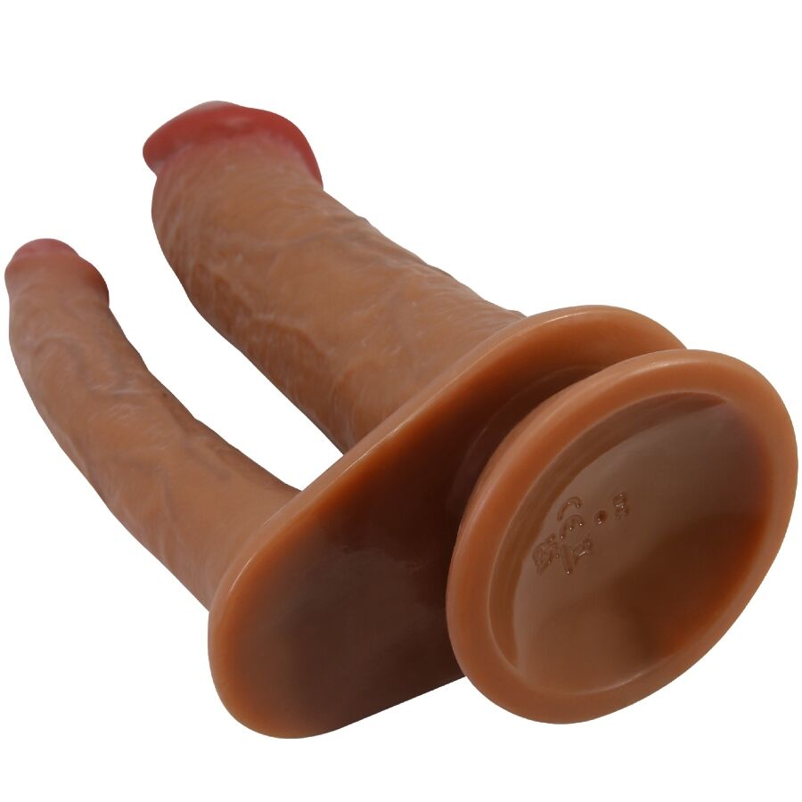 PRETTY LOVE – Hulbert Doppel-Dildo mit Vibration, Mulato