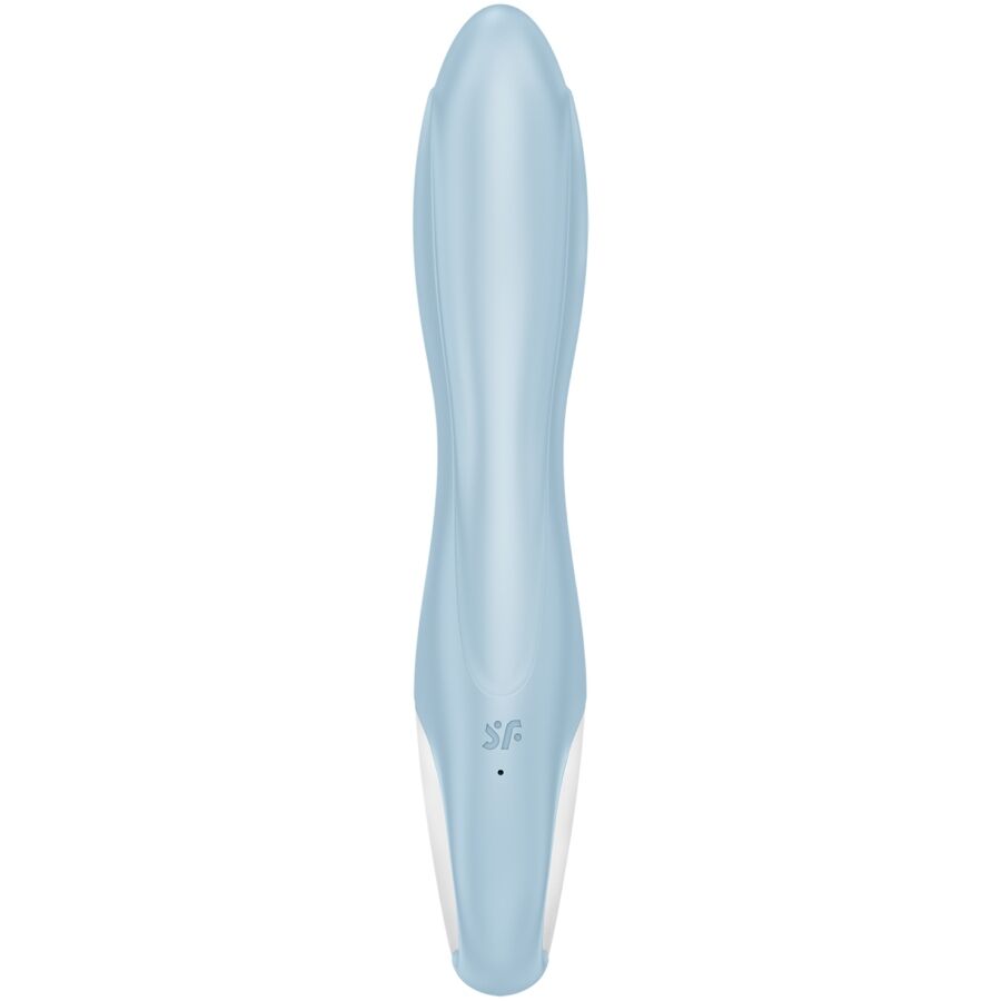 SATISFYER Air Pump Bunny 1 – Aufblasbarer Rabbit-Vibrator, blau