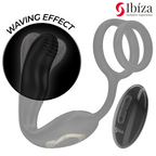 Ibiza Wiggle – Anneau vibrant rotatif télécommandé