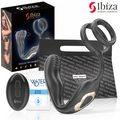 Ibiza Wiggle – Anneau vibrant rotatif télécommandé