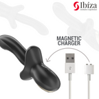Ibiza – Vibrator with thrusting and biting effects