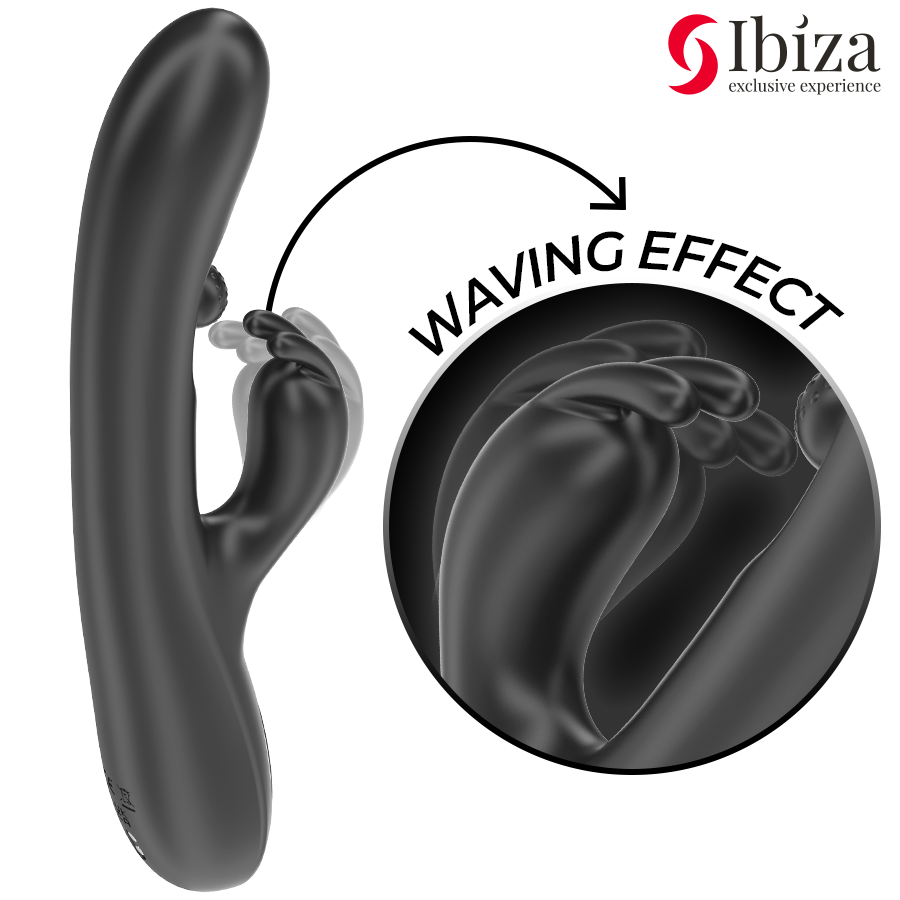 Ibiza – Rabbit vibrator with rolling bead