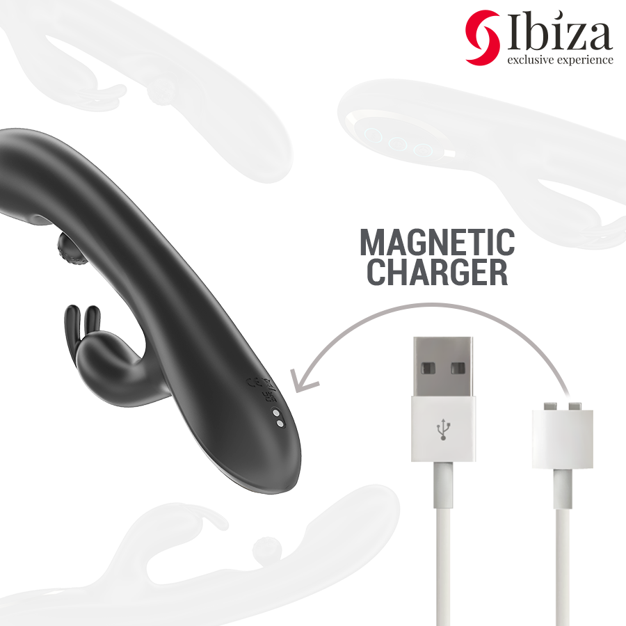 Ibiza – Rabbit vibrator with rolling bead