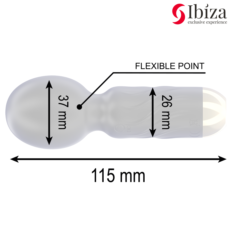 Ibiza Pocket Wand – Pocket wand vibrator
