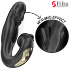Ibiza Rose – Vibrator mit Flackereffekt und Klitoris-Stimulator