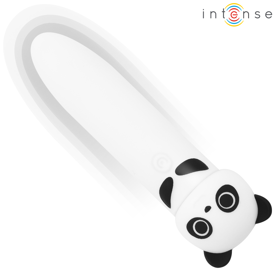 Intense Poh – Vibrierendes Bullet, Panda-Design, 10 cm