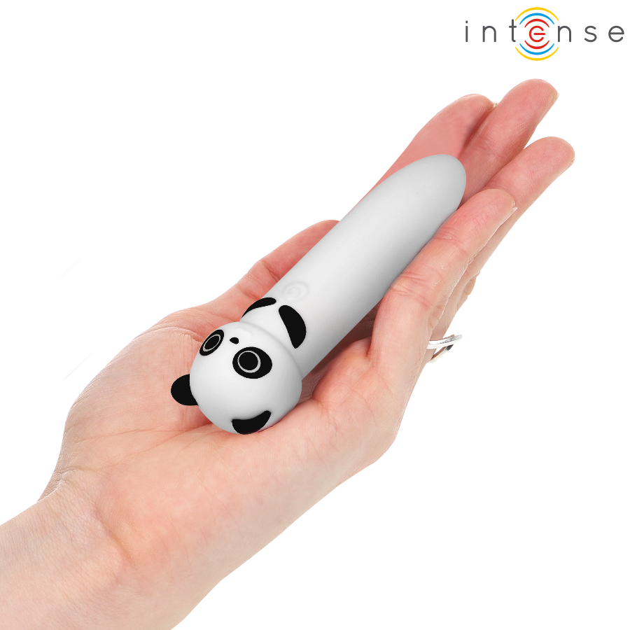 Intense Poh – Vibrierendes Bullet, Panda-Design, 10 cm