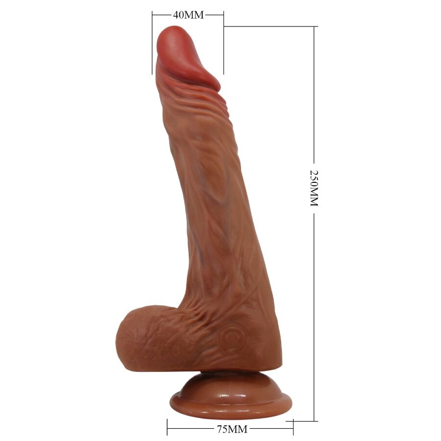 BAILE – CALISTO DILDO REALISTICO 24 CM CARNE
