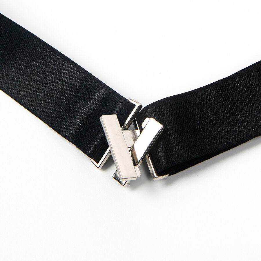 SUBBLIME – Verstellbare Beinringe mit Schnalle in Schwarz