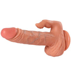 SHEQU Julian – Dildo mit Klitorisstimulator, Vibration und Fernbedienung, 16 cm