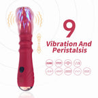 ARMONY – DILDO VIBRATEUR POINT A THERMO-RÉGLABLE ROUGE