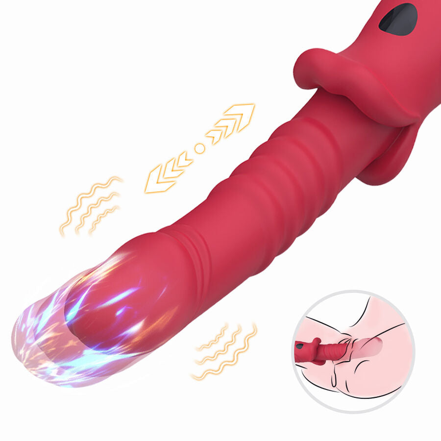 ARMONY – POINT A DILDO VIBRATORE STIMOLANTE ROSSO
