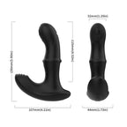 ARMONY – ANAL PROSTATE VIBRATOR REMOTE CONTROL BLACK