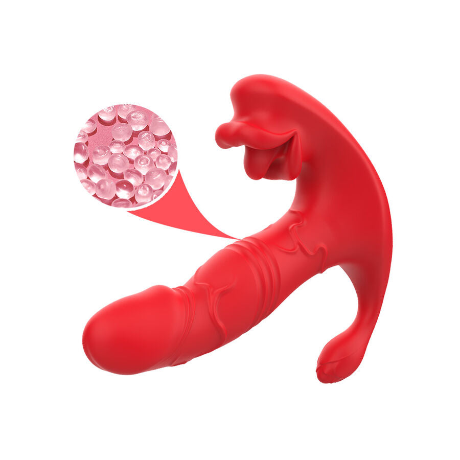 ARMONY Panty C – Vibrator mit G-Punkt-Stimulation und Fernbedienung, Rot