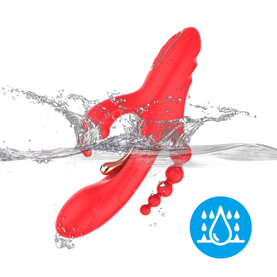 ARMONY – G-SPOT AND CLITORIS STIMULATOR VIBRATOR RED