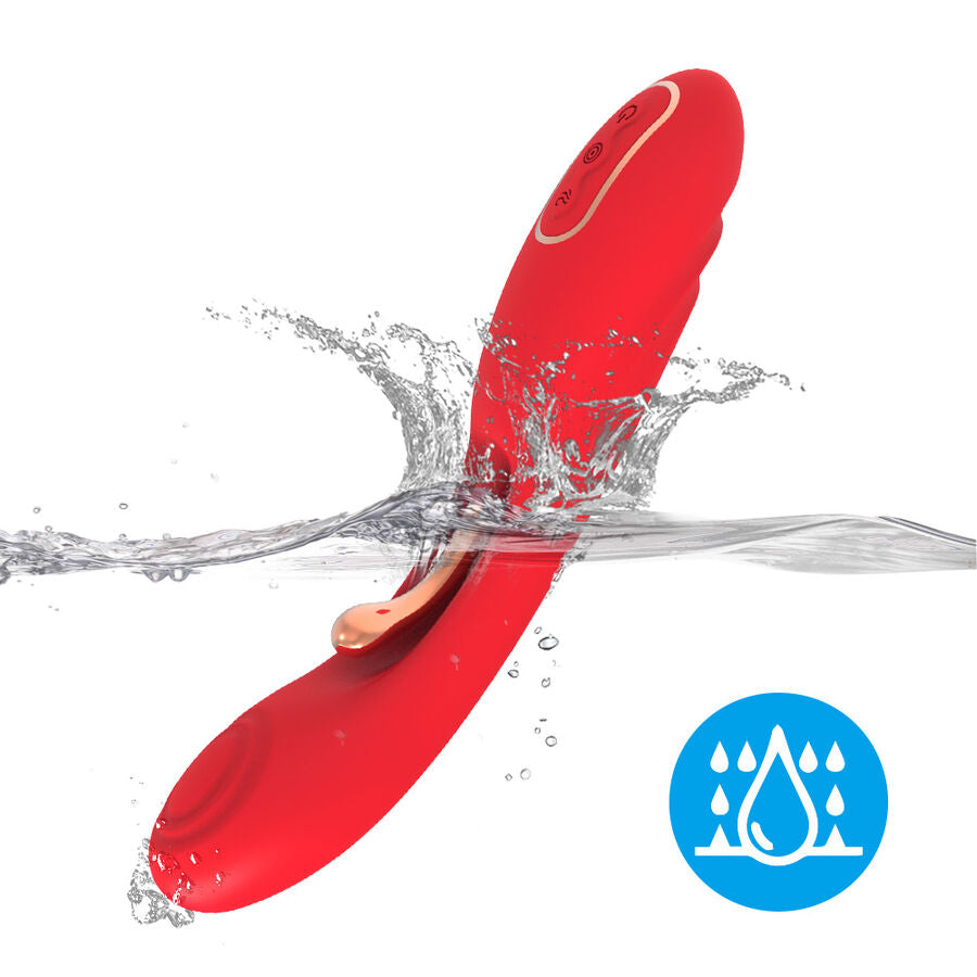 ARMONY – VIBRATORE CON LINGUA OSCILLANTE ROSSO