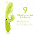 ARMONY – INFLABE POINT A TO STIMULATOR VIBRATOR GREEN