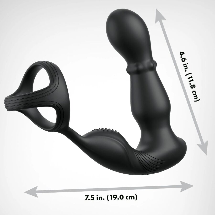 ANAL FANTASY ELITE COLLECTION – ANNEAU ANAL VIBRANT ET MASSEUR AVEC TÉLÉCOMMANDE