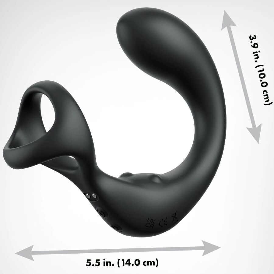ANAL FANTASY ELITE COLLECTION – VIBRATING ANAL MASSAGER WITH REMOTE CONTROL