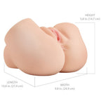 PDX Elite Back That Ass Up – Mega-Masturbator mit Saug- und Vibrationsfunktion