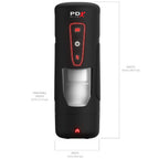 PDX Elite Milk Me Hotter – Automatischer Masturbator mit Stoss-, Vibrations- und Wärmefunktion
