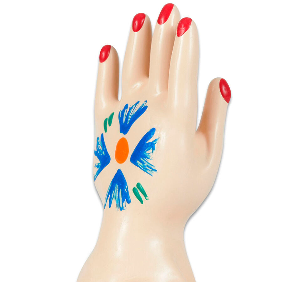 CONDOMERIE – HANDPAINTED NOVELTY CONDOMS HAND MODEL 1