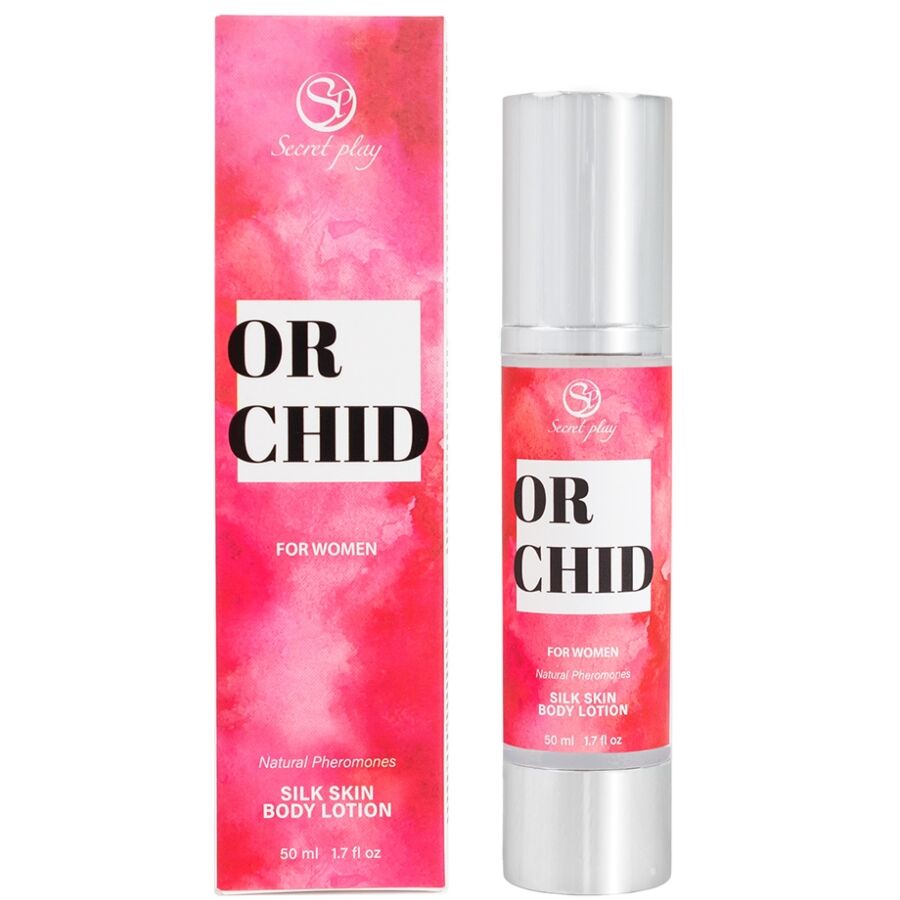 SECRETPLAY Orchid Silk – Hautlotion für Frauen, 50 ml
