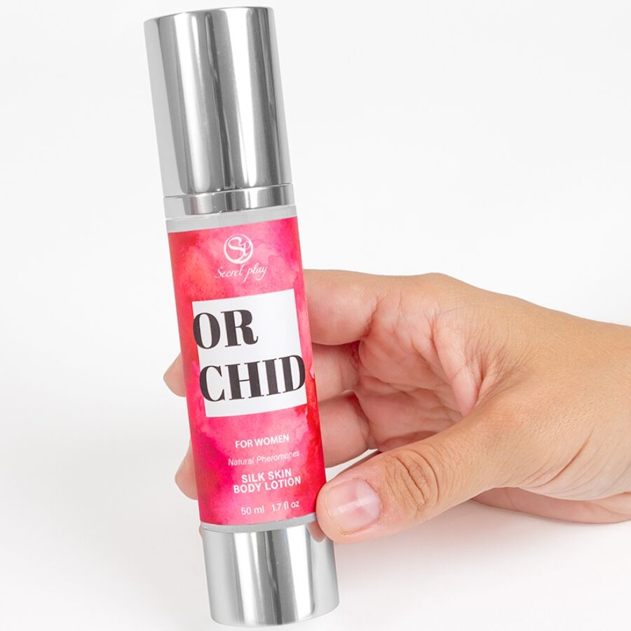 SECRETPLAY – LOTION POUR LA PEAU À LA SOIE D'ORCHIDÉE POUR FEMME 50 ML