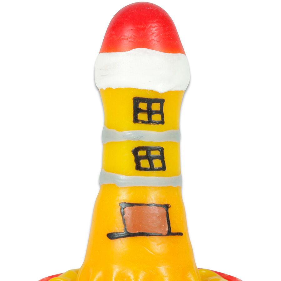 CONDOMERIE – Handbemaltes Neuheitskondom Leuchtturm Brandaris