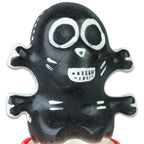 CONDOMERIE – Handbemaltes Neuheitskondom Totenkopf, schwarz