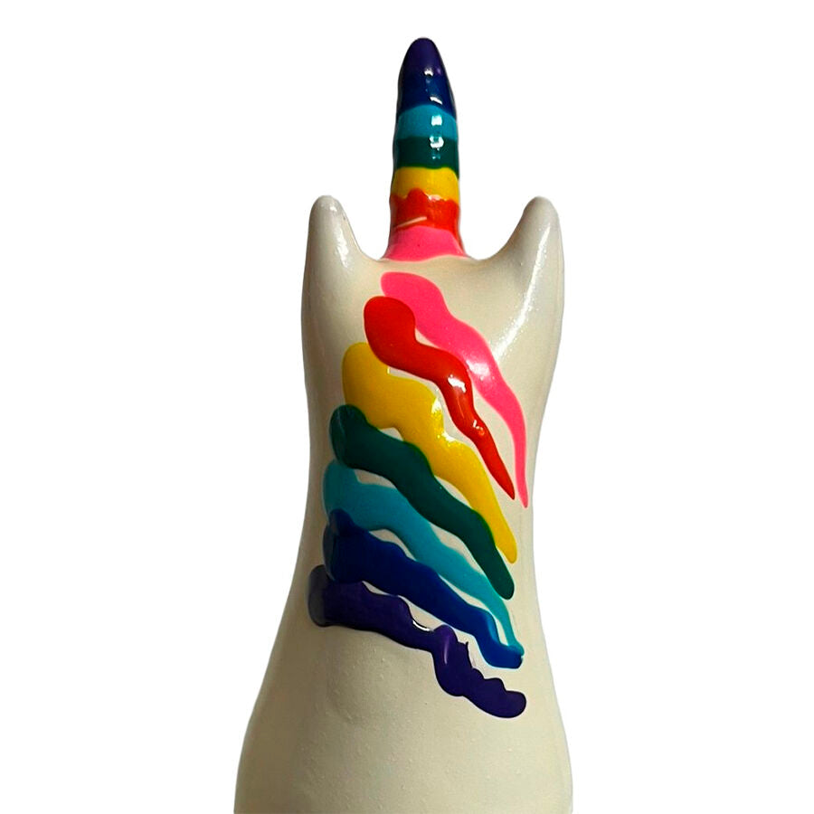 CONDOMERIE – HANDPAINTED NOVELTY CONDOMS UNICORN RAINBOW