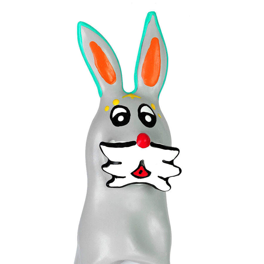 CONDOMERIE – PRÉSERVATIFS FANTAISIE PEINTS À LA MAIN EN FORME DE LAPIN XL
