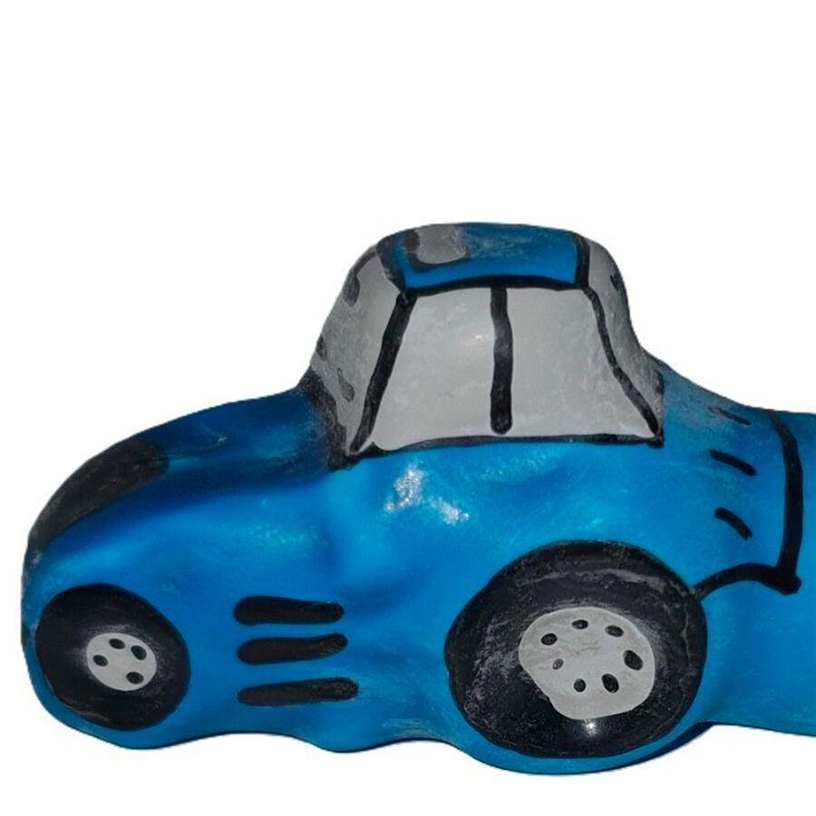 CONDOMERIE – Handbemaltes Neuheitskondom Traktor Blau, XL