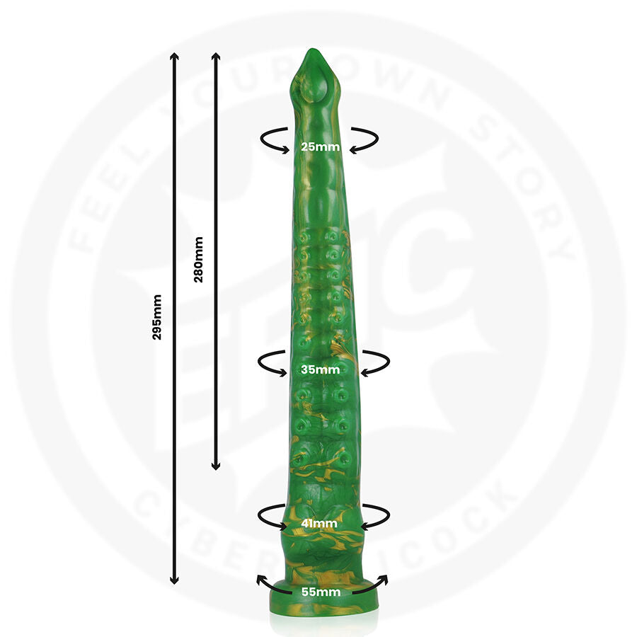 EPIC – DILDO HYLOS FLASH VERDE