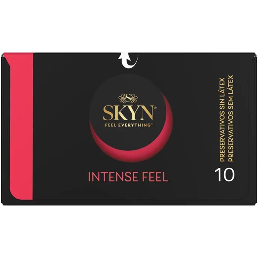 SKYN – PRESERVATIVO TEXTURED INTENSE FEEL CON DESIGN ONDULATO 10 UNITÀ