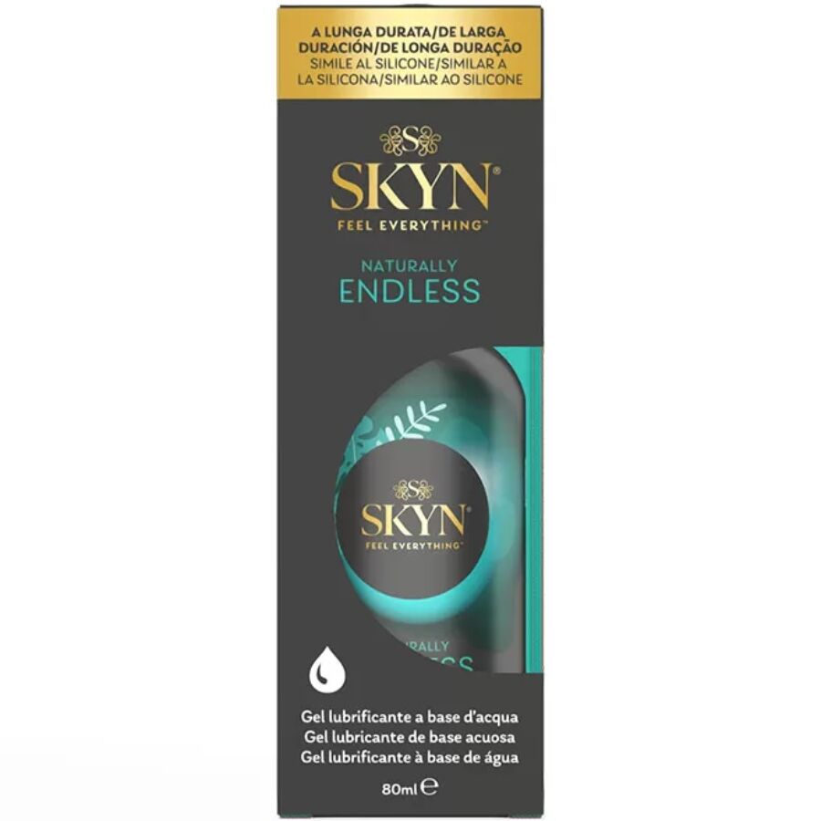 SKYN Naturally Endless – Gleitmittel auf Wasserbasis, 80 ml