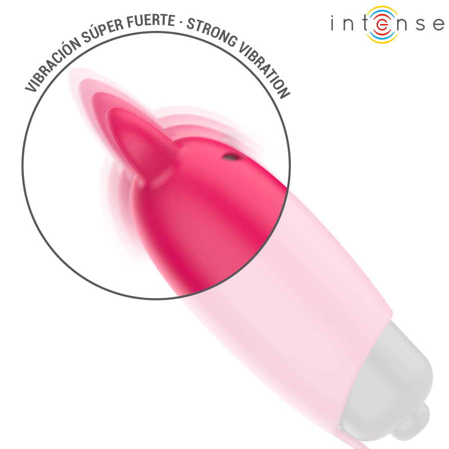 INTENSE – PROIETTILE VIBRANTE SCARLATTO RED DEMON 9,3 X 2,4 CM