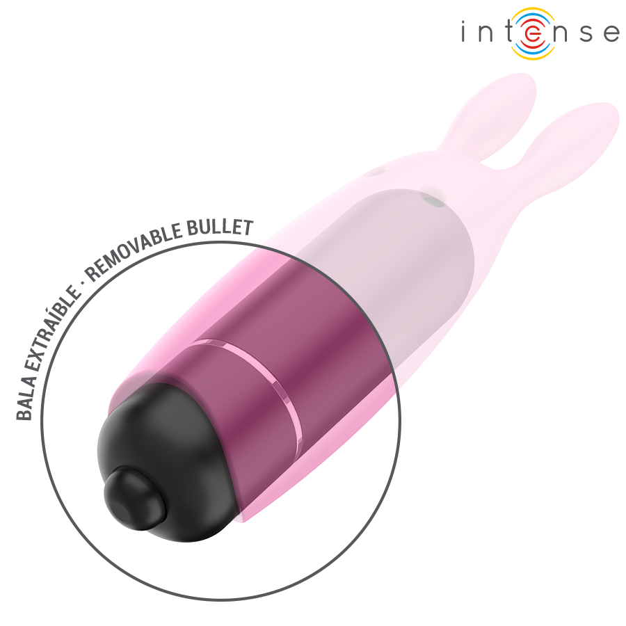 INTENSE – HOPPER ROSA VIBRANTE BULLET 8,3 X 2,4 CM