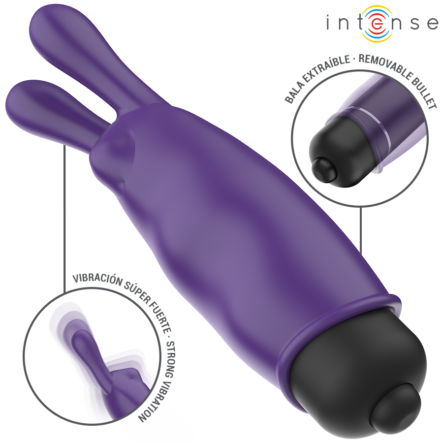 Intense Mystic – Vibrierendes Bullet, lila, 8,7 cm