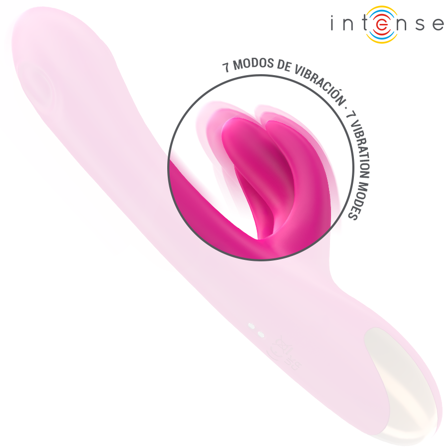 Intense Britney – Multifunktions-Rabbit-Vibrator, 23 cm, rosa