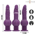 INTENSE – TATUM MULTIFUNCTION VIBRATOR WITH UP AND DOWN VIBRATION 24 CM PURPLE