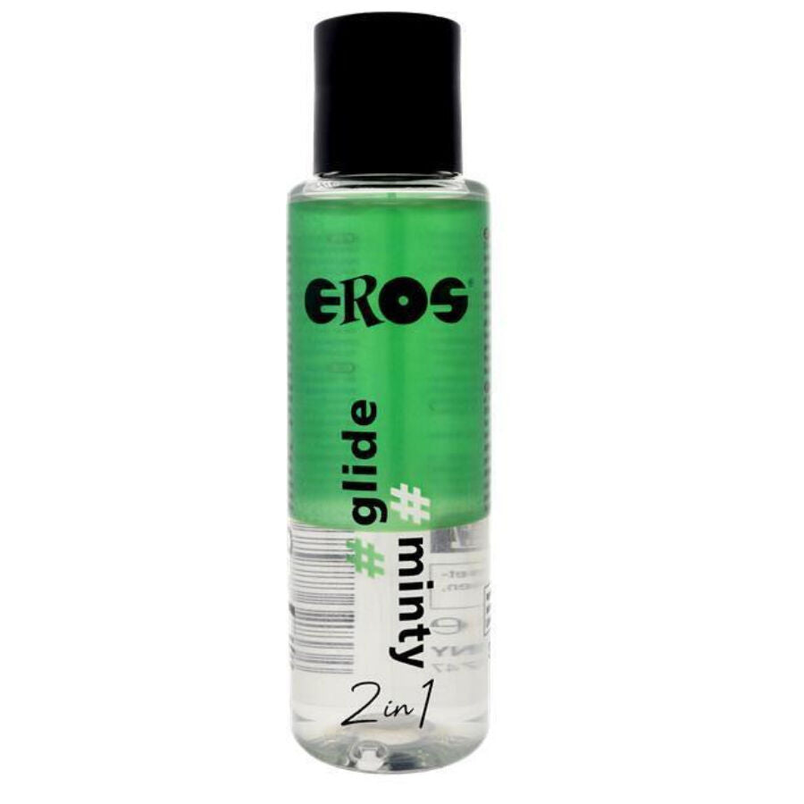 EROS – "2 IN 1" GLIDE MINTY SILICONE-BASED LUBRICANT 100 ML