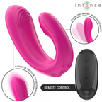 Intense Janet – U-förmiger Doppelstimulator mit Fernbedienung, rosa