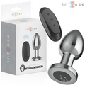 INTENSE – ANAL PLUG 10 VIBRATIONS METAL WITH REMOTE CONTROL