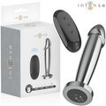 Intense – Vibrierender Metall-Dildo-Analplug mit Fernbedienung, 10 Modi