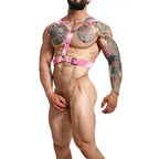 MOB Dungeon – Pink Chain Harness, Einheitsgrösse