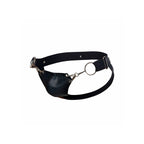 MOB Dungeon – Jockstrap con stampa nera, taglia unica